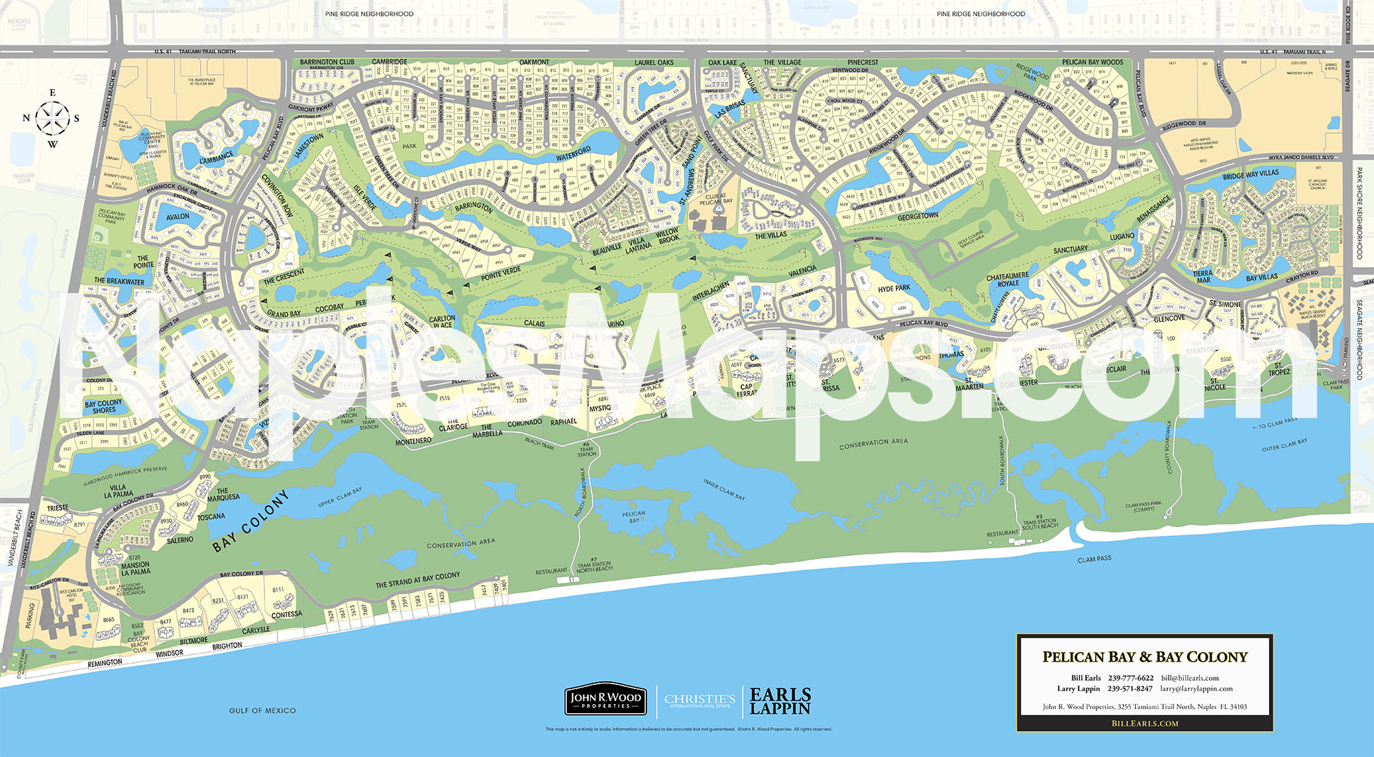 Park Shore Waterfront Map