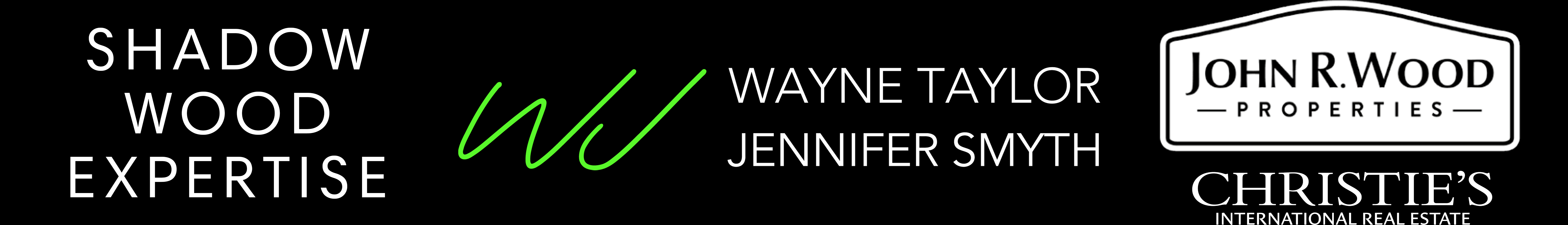 Wayne Taylor and Jennifer Smyth — Shadow Wood Expertise