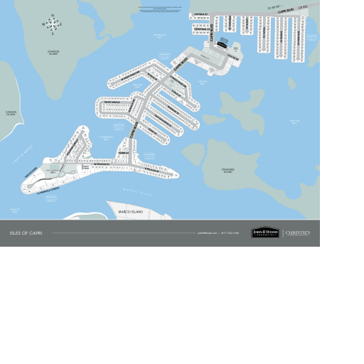 Map of Isles of Capri Naples FL - 0